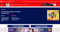 Desktop Screenshot of indiantelevision.com